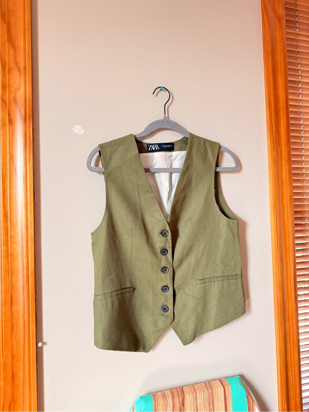 💚 Zara set (shorts + vest)